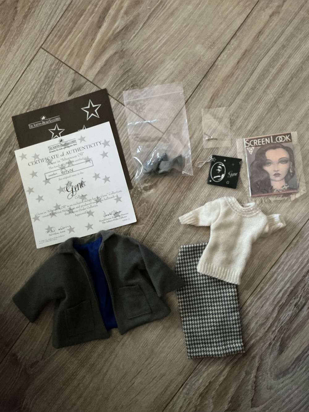 Vintage Ashton Drake Gene Doll Afternoon Off Outfit Complete w/COA